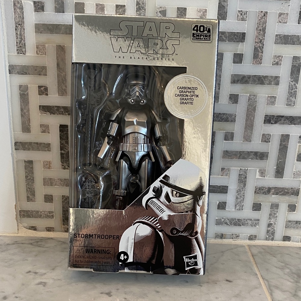 Hasbro Star Wars Stormtrooper Action Figure - Carbonized